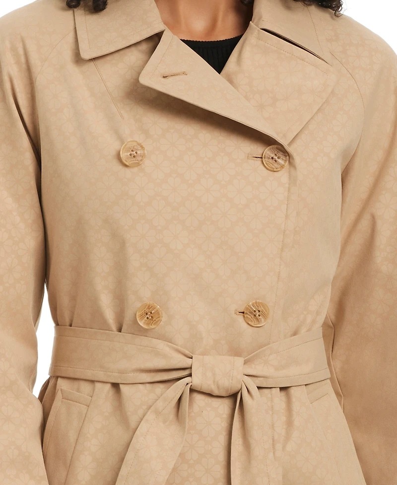 kate spade new york Women's Classic Double-Breasted Trench Coat