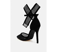 Regenta Big Bow Detail Stiletto Sandals