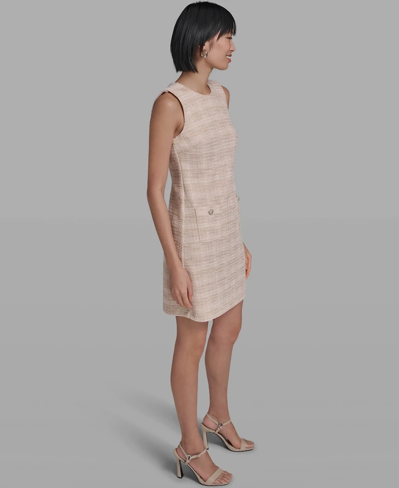 Karl Lagerfeld Paris Women's Sleeveless Shift Dress