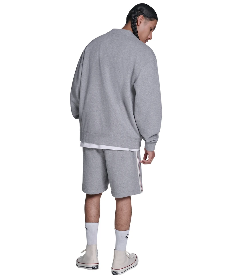 Converse Men's Regular-Fit V-Neck Sweatshirt