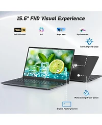 Nimo 15.6" Fhd Ips Student Laptop 16GB Ram 1TB Ssd, 4 Cores 13th Gen Intel N150 3.6GHz Fingerprint Wi-Fi 6