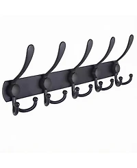 Yigii Heavy Duty 5-Tri Hook Wall Rack, Stainless Steel, Fits Many Rooms