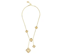 Rivka Friedman Cz Flower Station Y Necklace