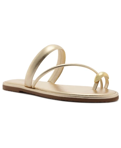 Arezzo Women's Pamela Slip-On Flat Sandals