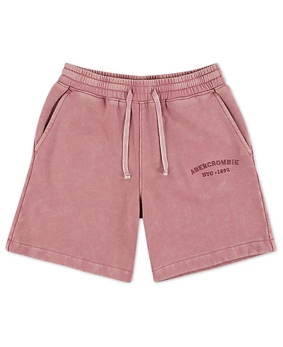 abercrombie kids Boys' Sunfaded Fleece Pull-on Shorts