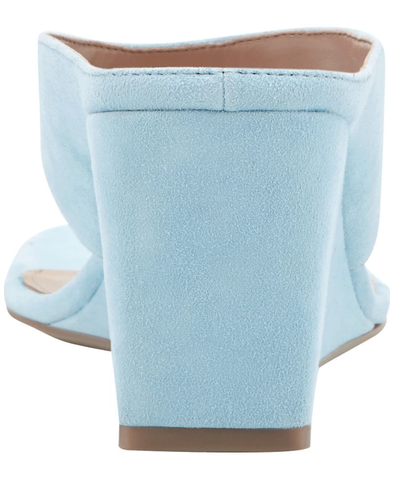 Marc Fisher Ltd Women's Udena Slip-On Wedge Dress Sandals