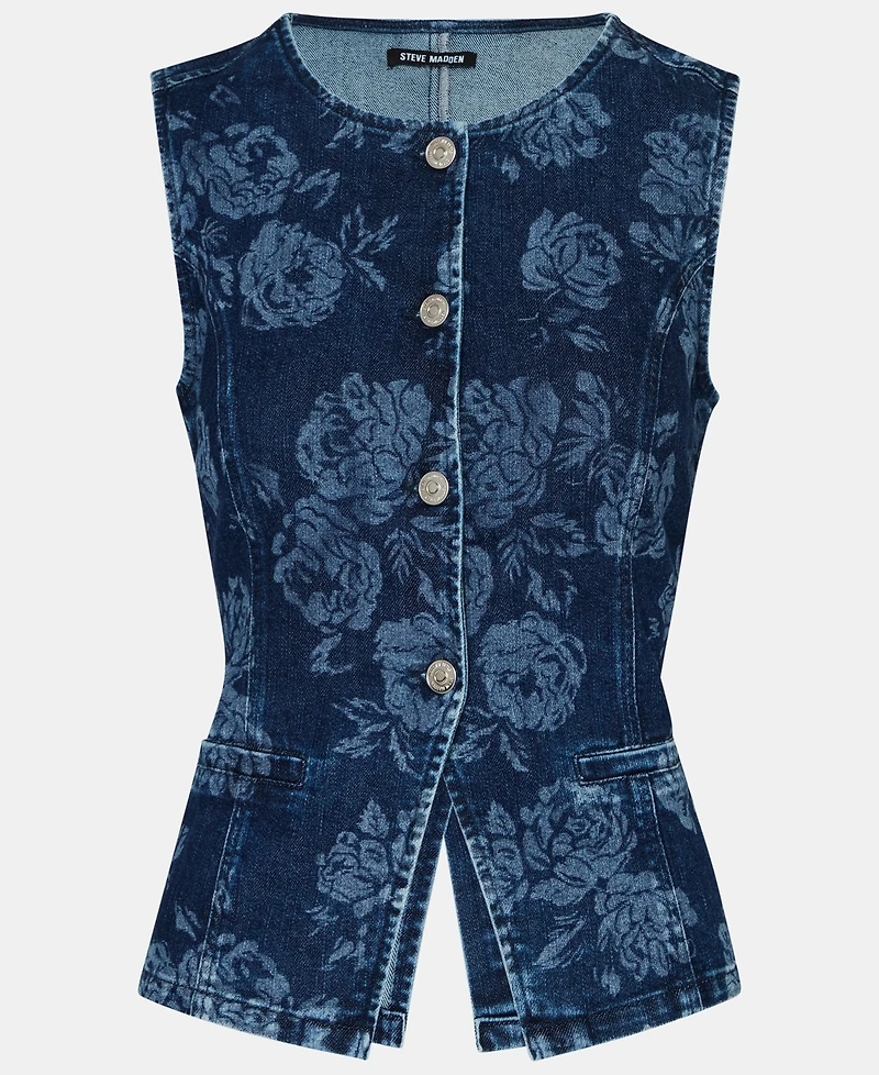 Steve Madden Women's Welsey Crewneck Top