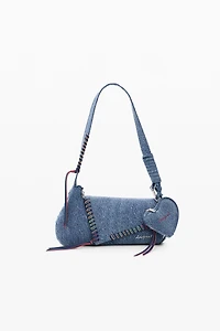 Desigual Women's Medium denim heart bag
