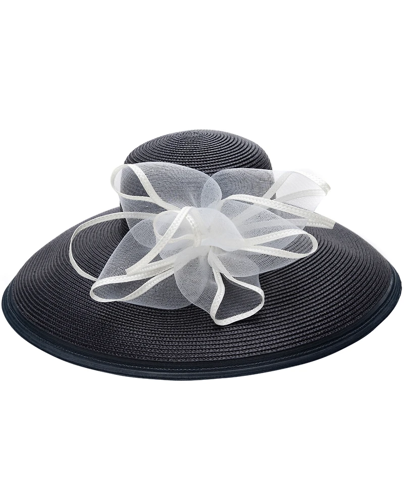 August Hats Extra Wide Brim Crinoline Hat