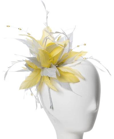 August Hats Two-Tone Fascinator Hat