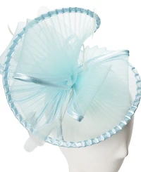 August Hats Sheer Pleated Fascinator Hat