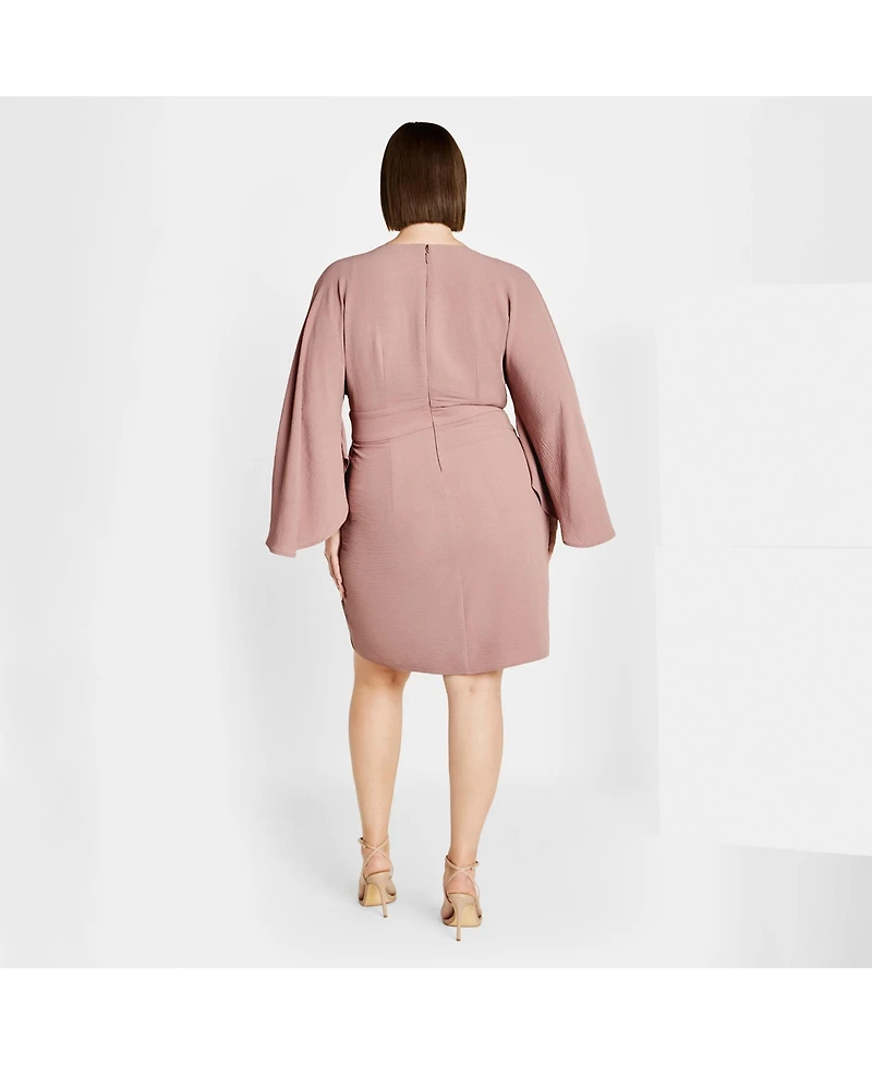 City Chic Womens Plus Malani Dress