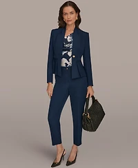 Donna Karan New York Women's One-Button Peplum Jacket