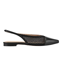 Marc Fisher Ltd Women's Davin Mesh Slingback Dress Flats
