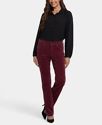 Nydj Women's Marilyn Straight Corduroy Pants