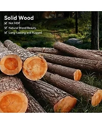 "Tribesigns 55'' Solid Wood Entryway Bench for Bedroom, Hallway & Dining Room"