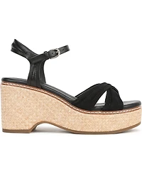 Naturalizer Women's Dovie Strappy Wedge Heel Sandals