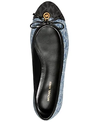 Michael Kors Women's Piper Flex Almond Toe Ballet Flats