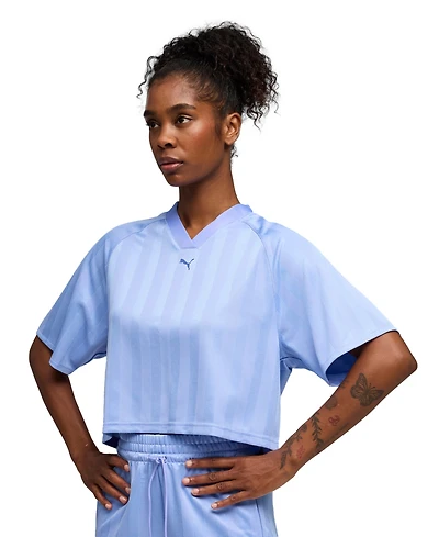 Puma Women's Relaxed Fit Jersey Top