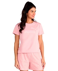 Puma Women's Graphic Regular Fit T-Shirt