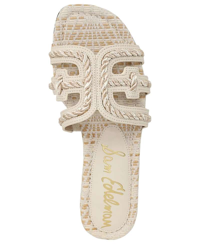 Sam Edelman Women's Bay Twist Slide Flat Sandals