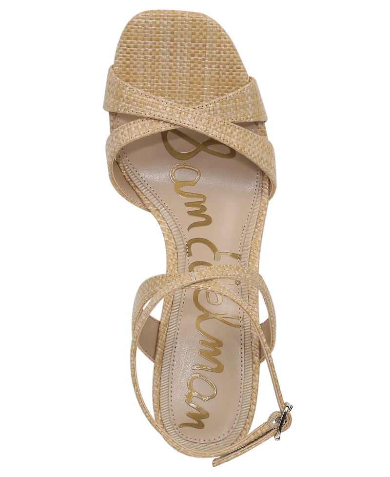 Sam Edelman Women's Davi Strappy Wedge Sandals