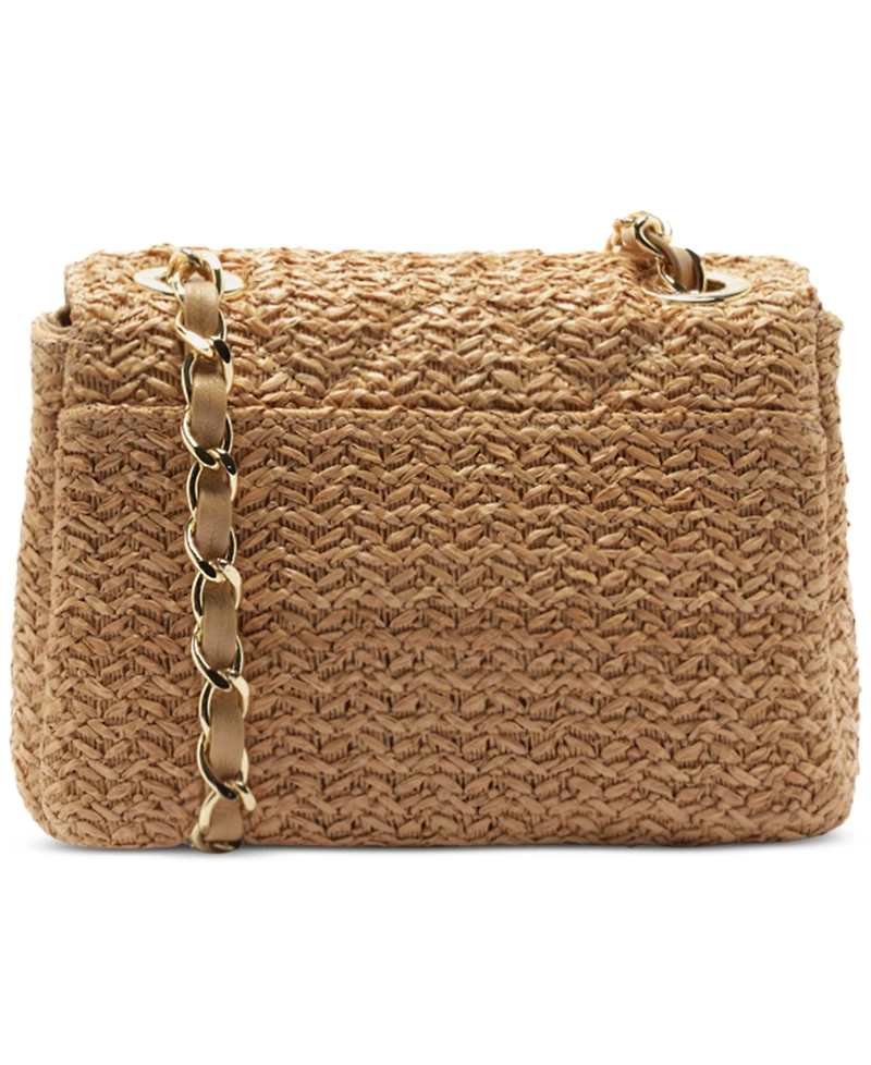 Arezzo Cali Small Crochet Turn-Lock Crossbody Bag