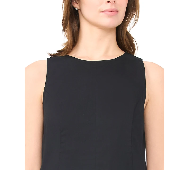 Msk Women's Keyhole Sleeveless Shift Dress