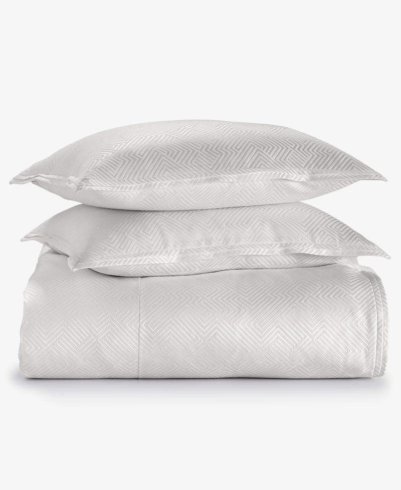 Hotel Collection Labyrinth Solid 3-Pc. Comforter Set, Full/Queen, Macy's Exclusive