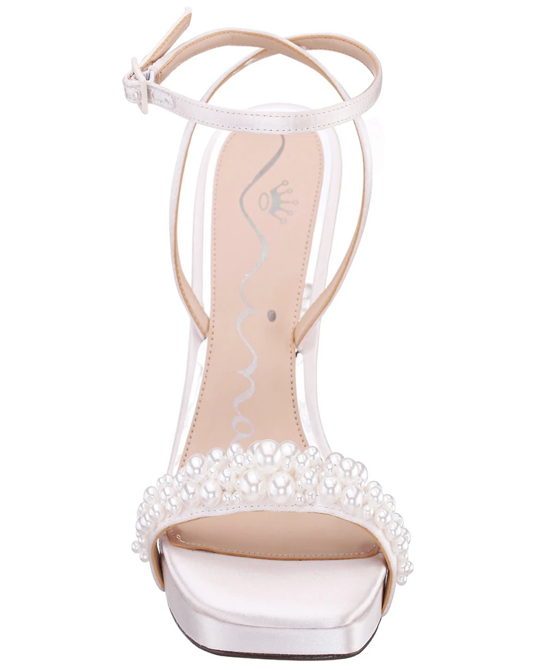 Nina Women's Evette Platform Block Heel Sandals