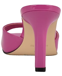 Nine West Women's Disko Square Toe Stiletto Sandals