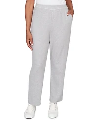 Alfred Dunner Petite Comfort and Joy Slant Pocket Short Length Pants