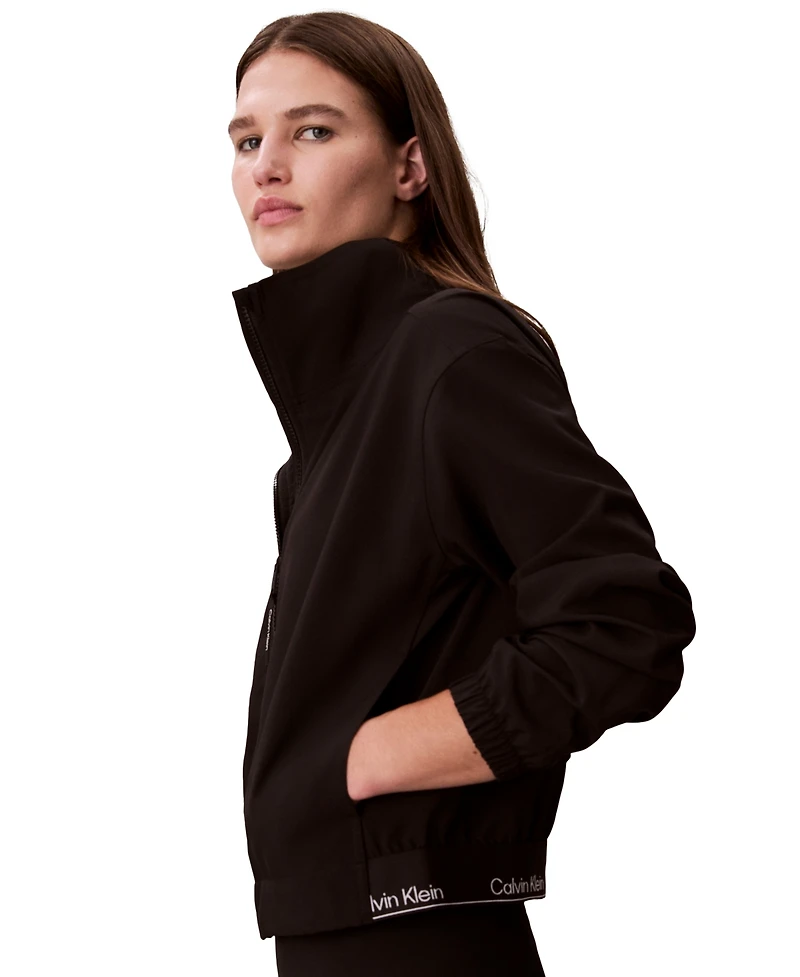 Calvin Klein Performance Women's Modern Sport Full-Zip Windbreaker Jacket