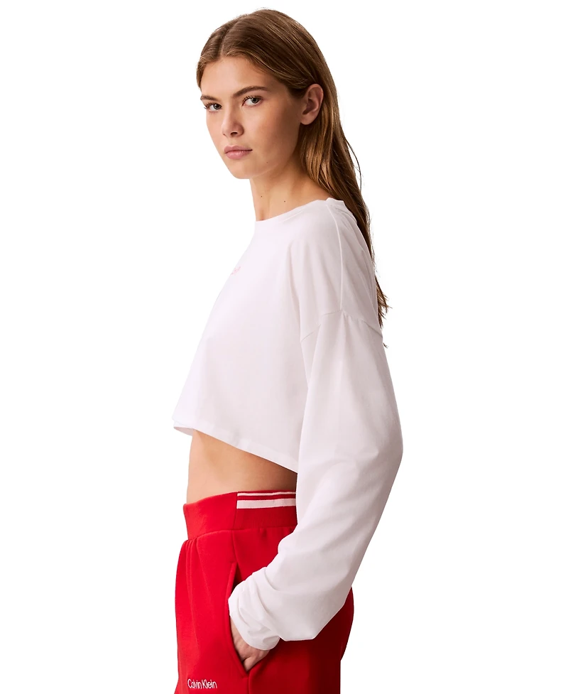 Calvin Klein Performance Women's Commuter Relaxed Cropped T-Shirt