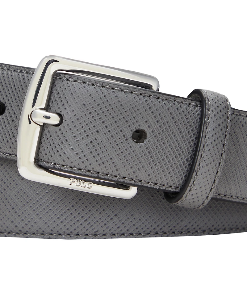 Polo Ralph Lauren Men's Saffiano Leather Belt