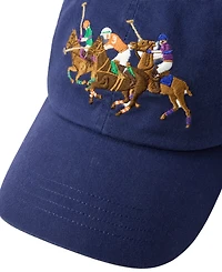 Polo Ralph Lauren Men's Triple-Pony Twill Ball Cap