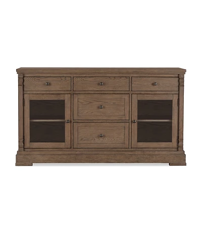 Furniture Alverton 64" Wood 7-Drawer Server