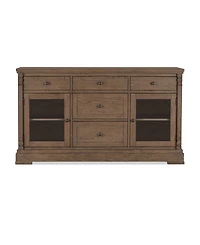 Furniture Alverton 64" Wood 7-Drawer Server