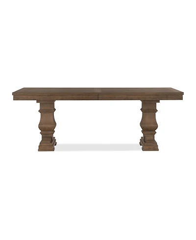 Furniture Alverton 82" Wood Rectangular Dining Table