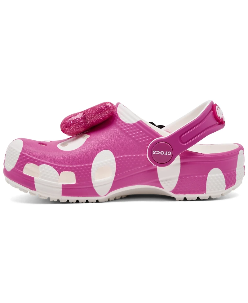 Crocs x Disney Toddler Girls Minnie Mouse Classic Clogs from Finish Line