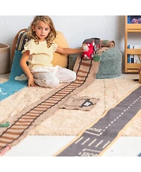 Lorena Canals Ride & Roll Train Pillow