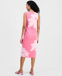 T Tahari Women's Sleeveless Sweater Dress