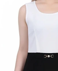 Ny Collection Petite 3/4 Sleeve 2 Piece Dress Set