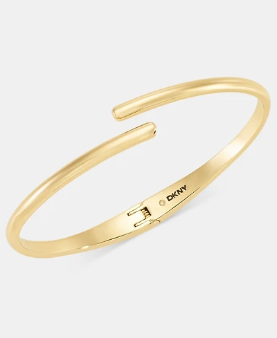 Dkny Thin Bypass Open Bangle Bracelet