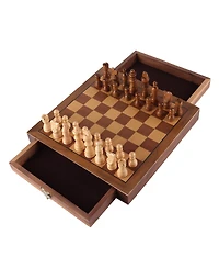 Gse Games & Sports Expert 10" Magnetic Chess Game Set with Drawers