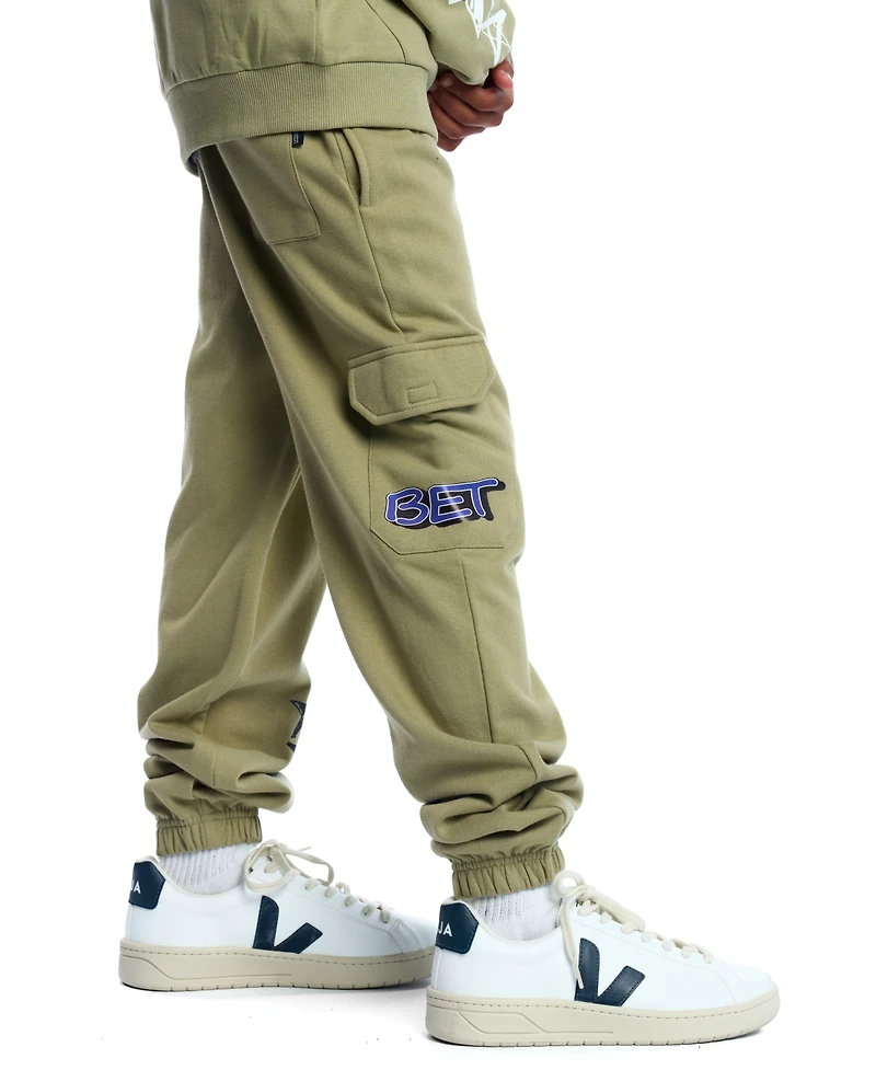 Sovereign Code Boys' 5-20 Cargo Fleece Joggers