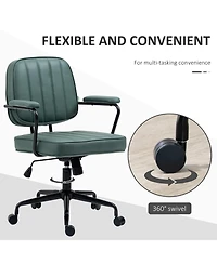 Boyel Living Home Office Chair with Adjustable Height Tilt Function