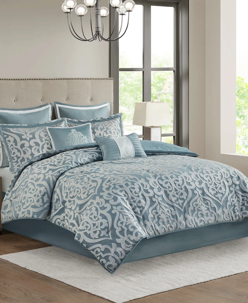 Madison Park Odette Jacquard 8-Pc. Comforter Set