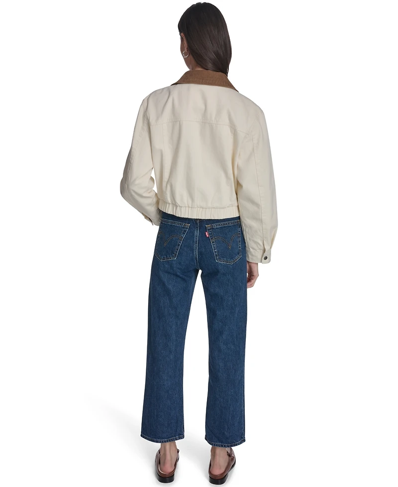 Levi's Women's Zip-Front Laydown Collar Coat