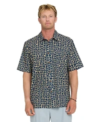 Quiksilver Waterman Men's Coral Sea Short-Sleeve Shirt